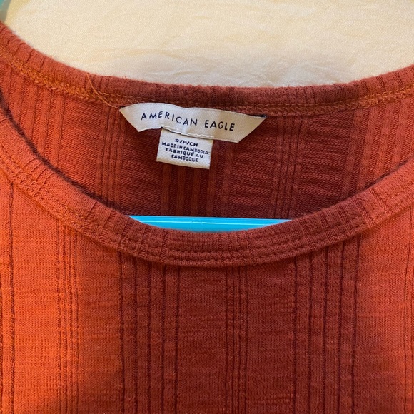 American Eagle rust colored mini dress - Picture 3 of 4